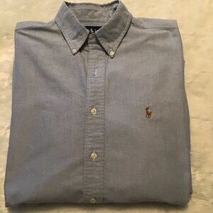 Ralph Lauren Blake Oxford Blue Shirt  Size Medium
